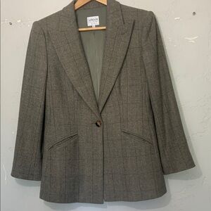 Armani Plaid Blazer